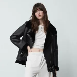 「ZARA KIDS」DOUBLE-FACED BIKER JACKET Zara double faced biker jacket Size: Xs,s,m,I, XI Xs width
